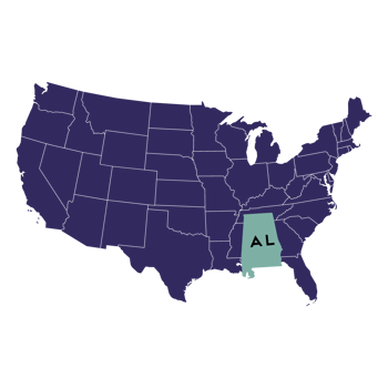 Alabama State Graphic